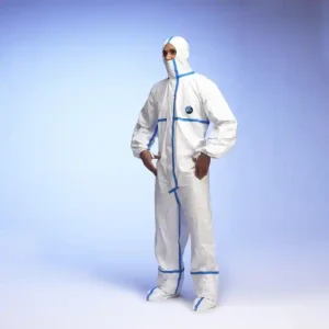 Tyvek coverall with socks